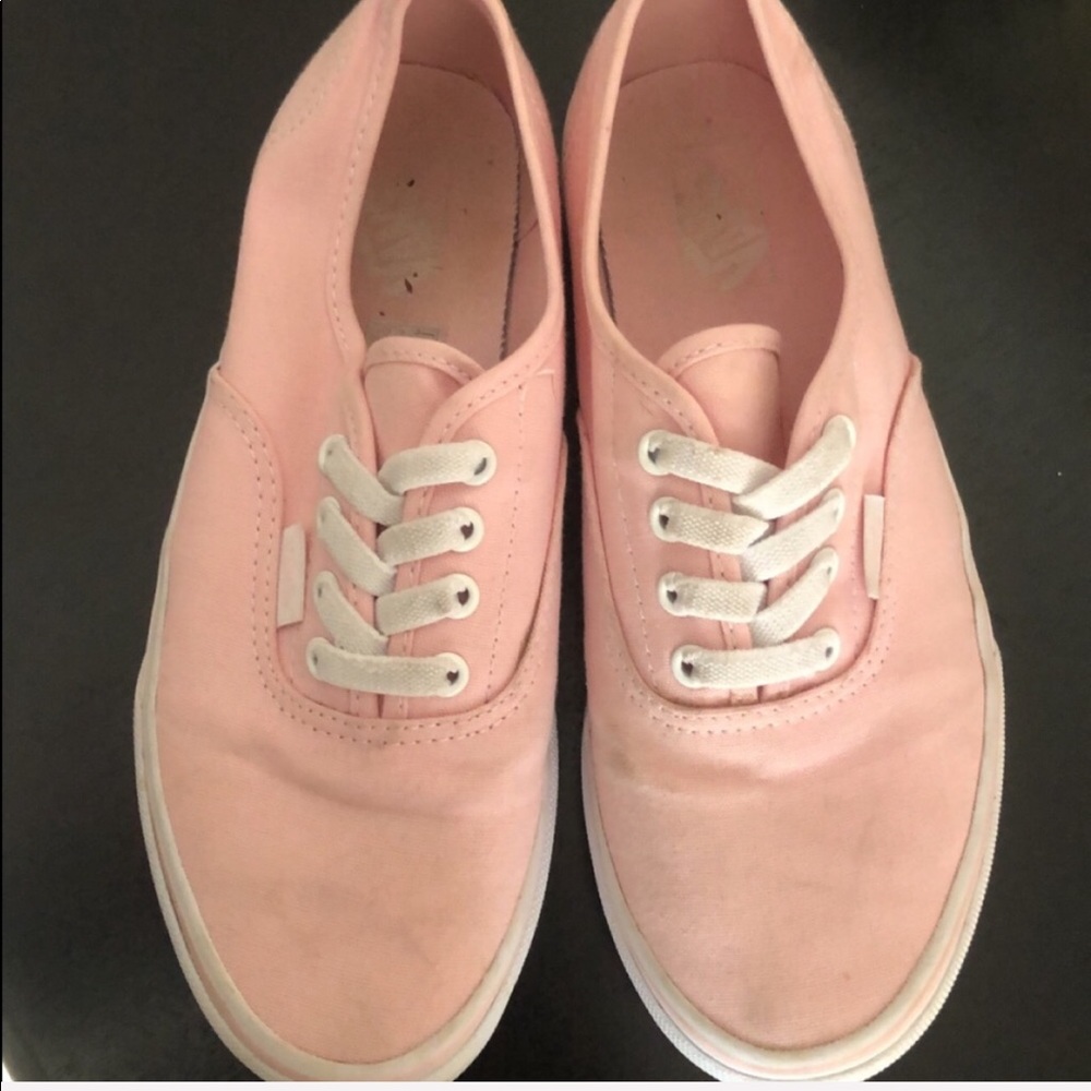 DONATED Pastel Pink Vans size 4